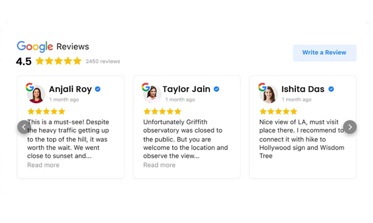 Building Trust and Credibility Through Google Reviews