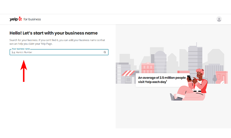 Create OR claim Your Business Profile