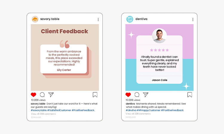 Showcase Positive Reviews