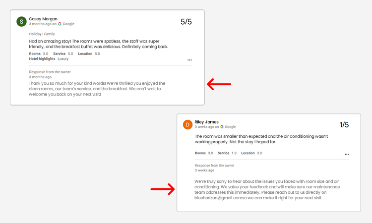 Respond to Your Hotel Reviews