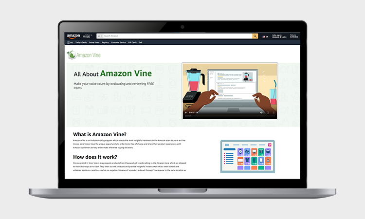  Use Amazon Vine 