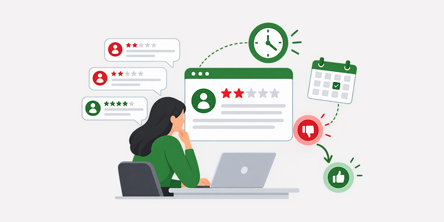 Prioritise the Correct Timing When Managing Negative IT Reviews
