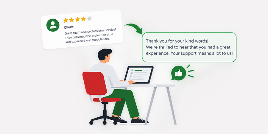 Professionally Respond to Every Review - Emotional Reply is a Big NO!